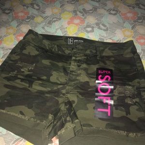 Camouflage shorts